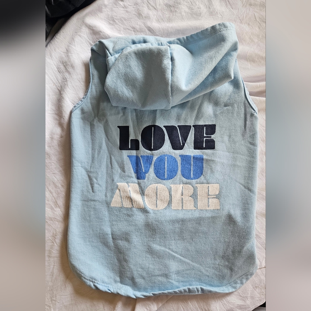 PLAY ON Dog 'Love You More' Hoodie M